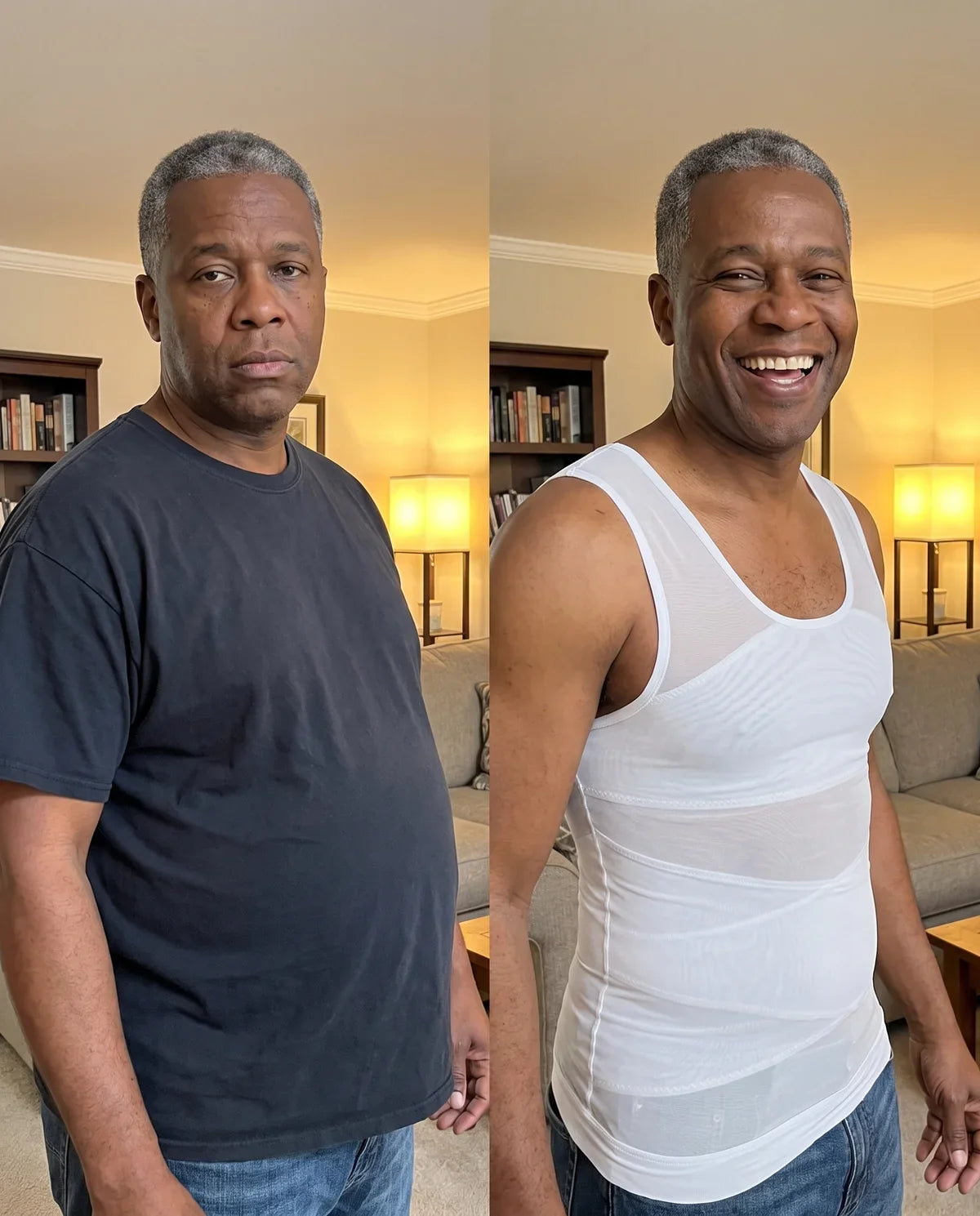 WITHOUT / WITH